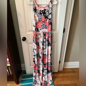 Watercolor Maxi Dress